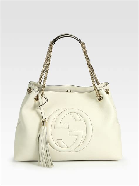 gucci handbags white color.